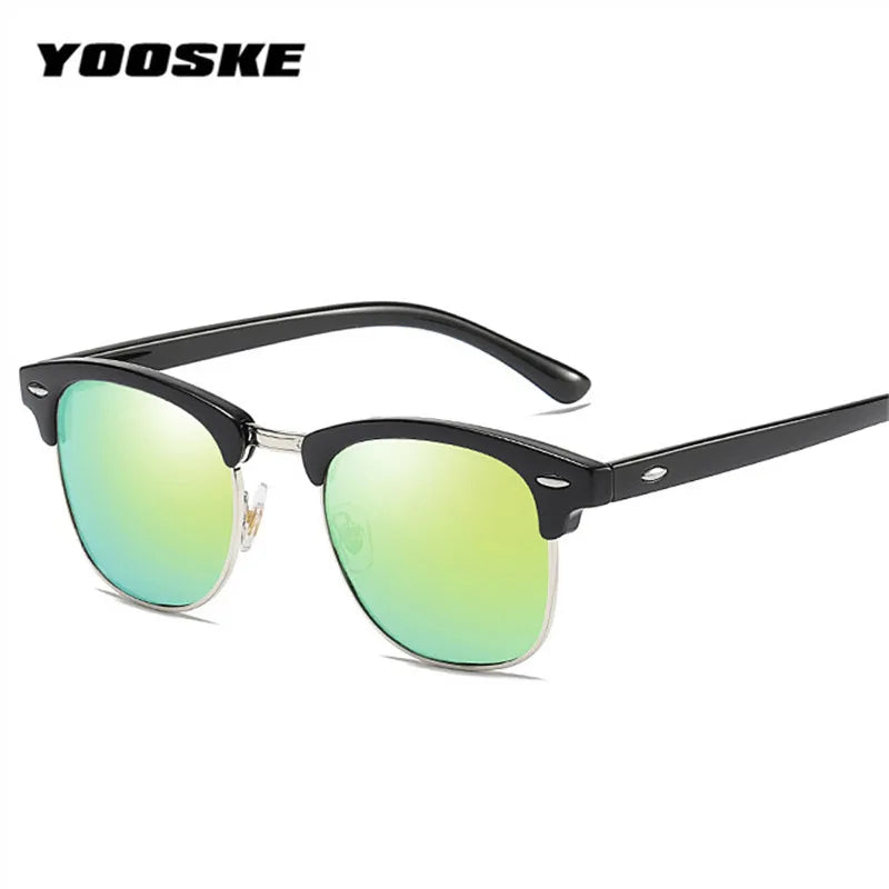 Vintage Square Polarised Sunglasses