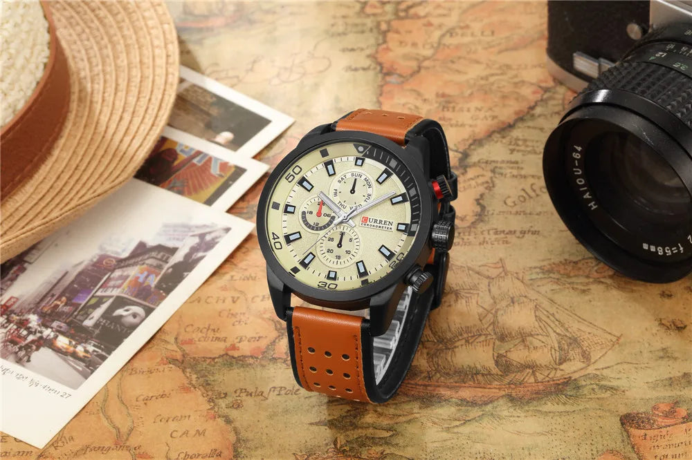 Stylish Men's Waterproof Watch