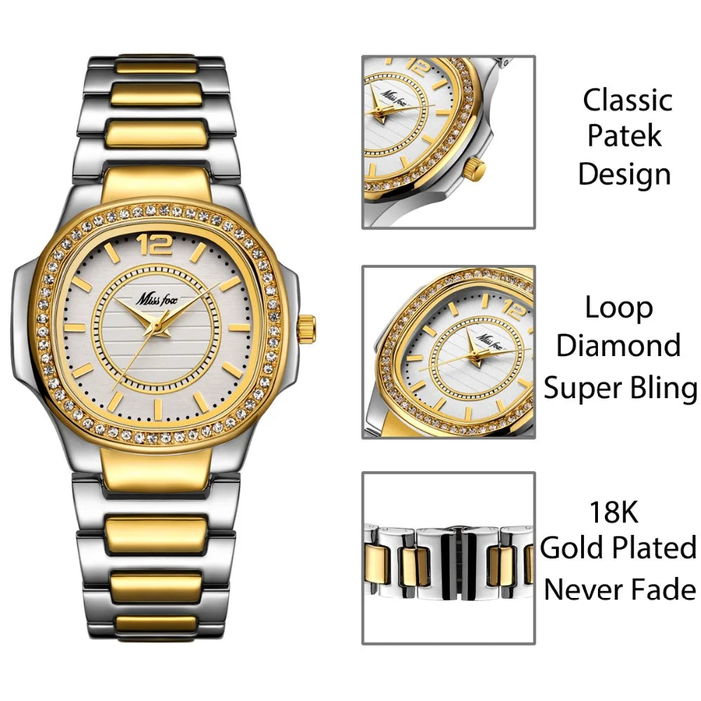 High Class Diamond Watch