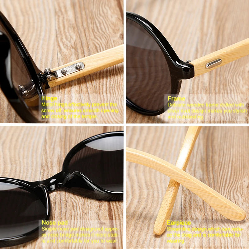 Natural Bamboo Sunglasses