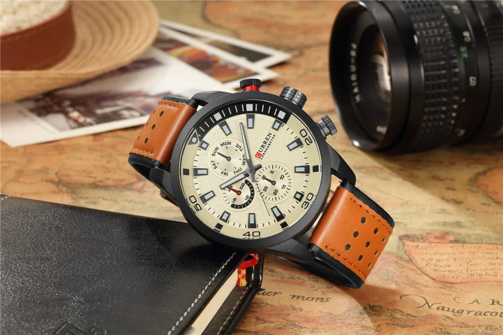 Stylish Men's Waterproof Watch