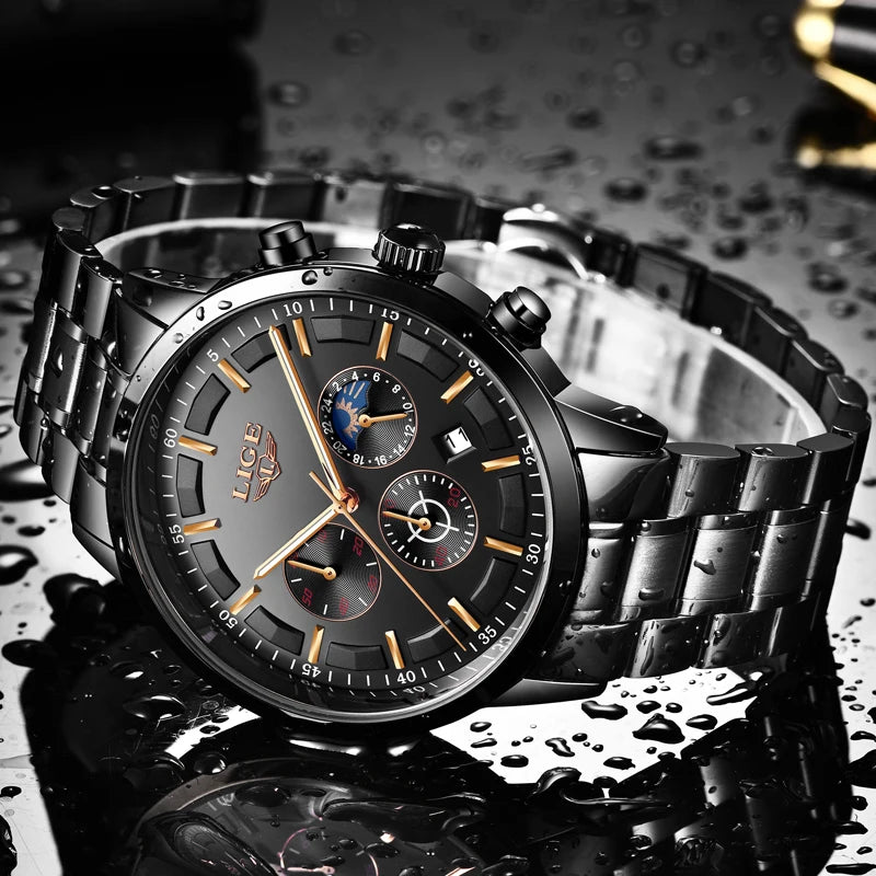 Business Style Waterproof Watch