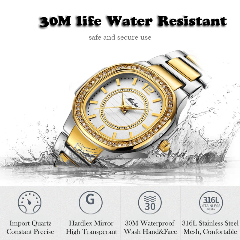 High Class Diamond Watch