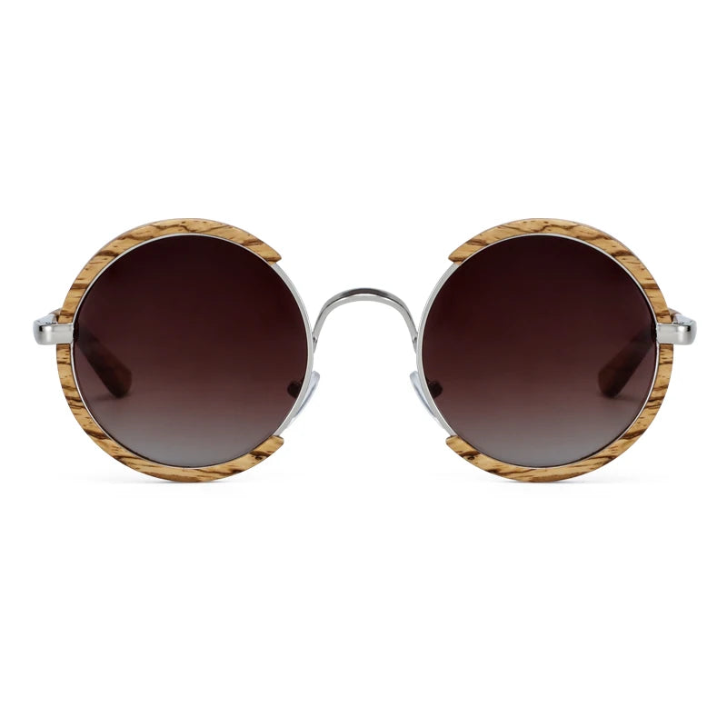 Retro Wooden Polarized Sunglasses