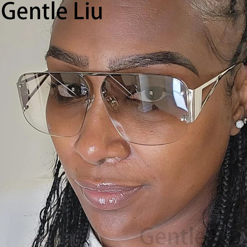 Fashion Oversized Square Sunglasses