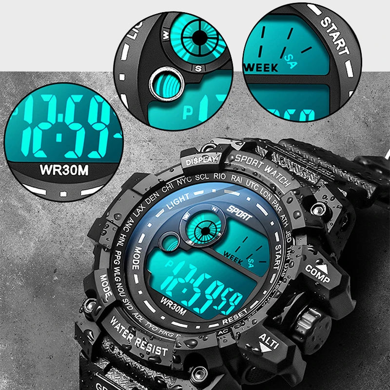 Military LED Watch