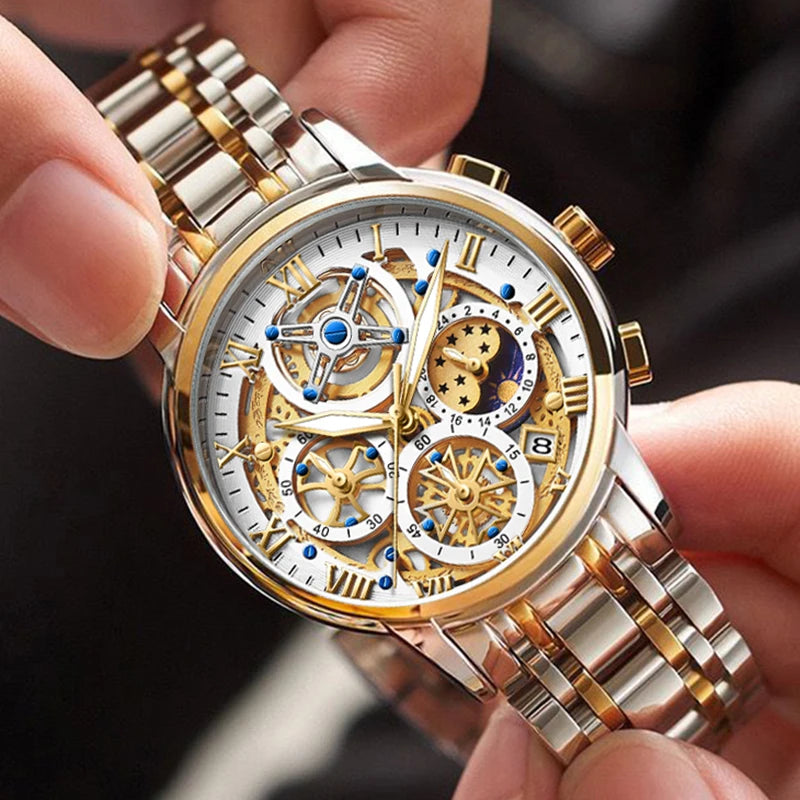 Classy Waterproof Sport Chronograph Watch