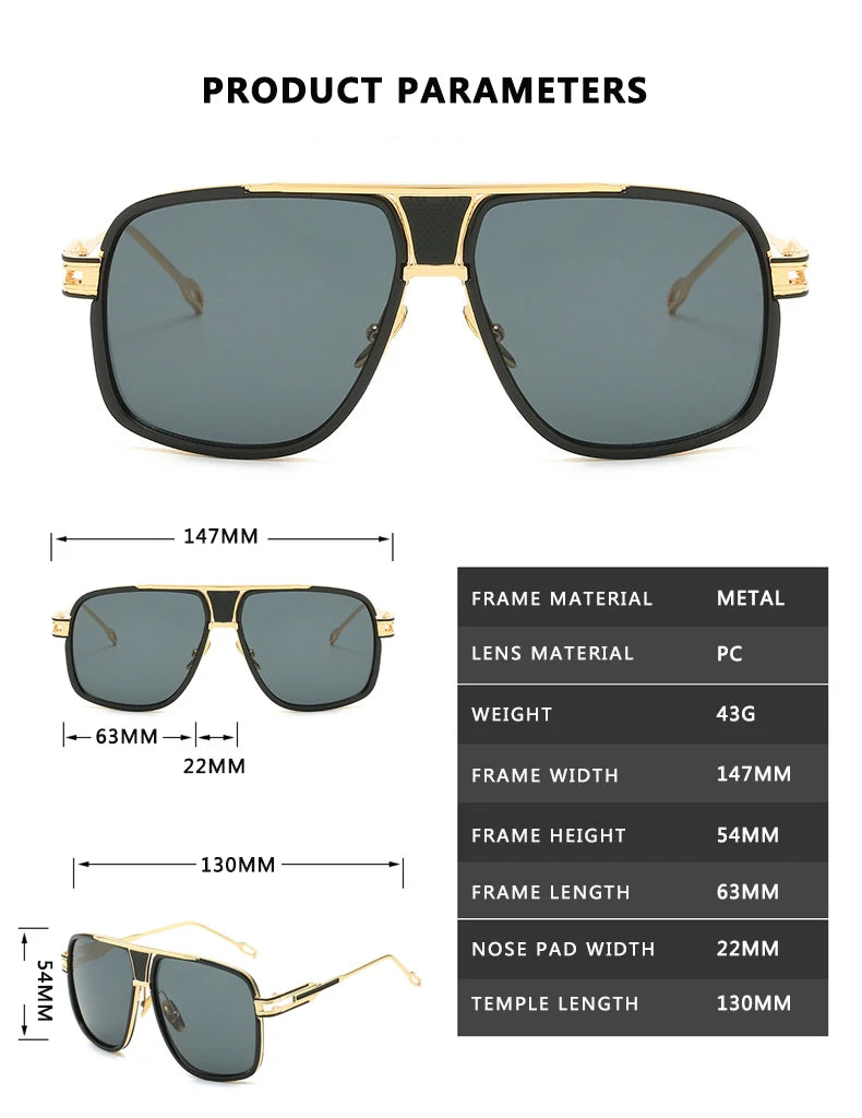 Classic Luxury Sunglasses