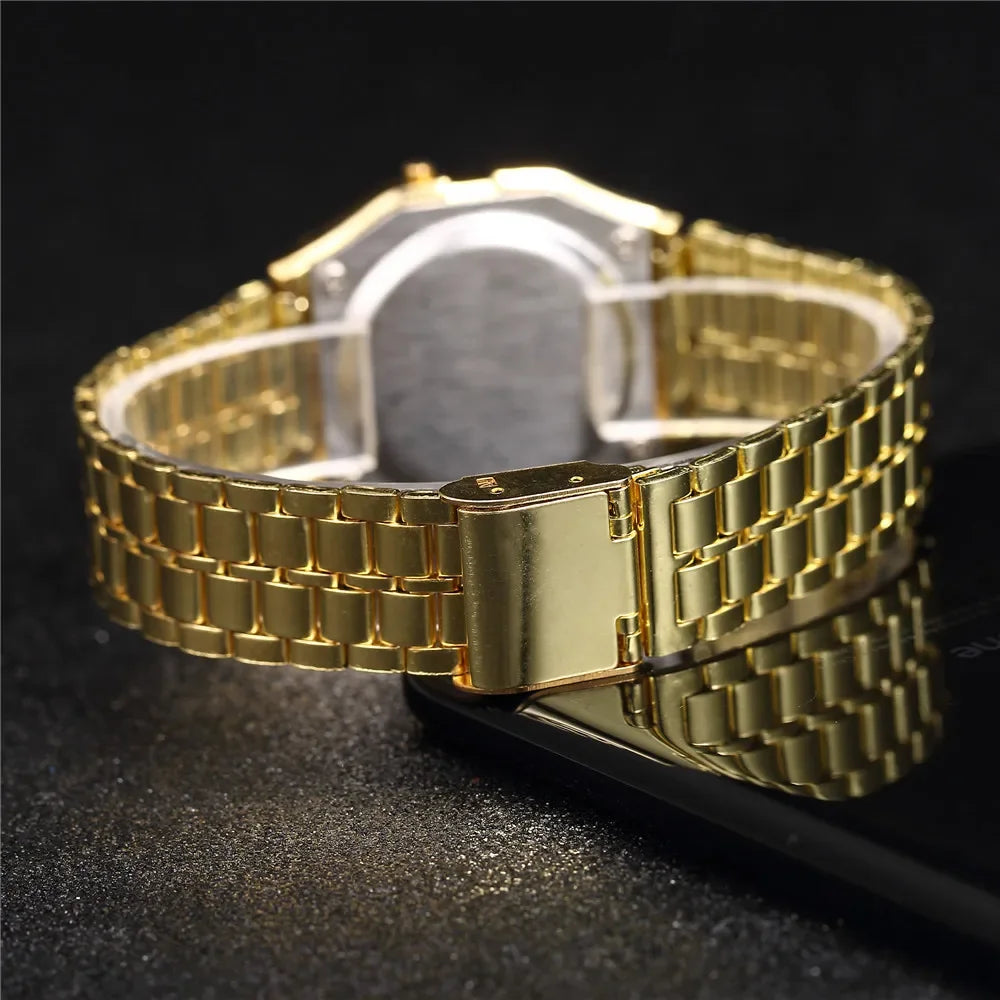 Digital LED Watch Waterproof and Multifunctional