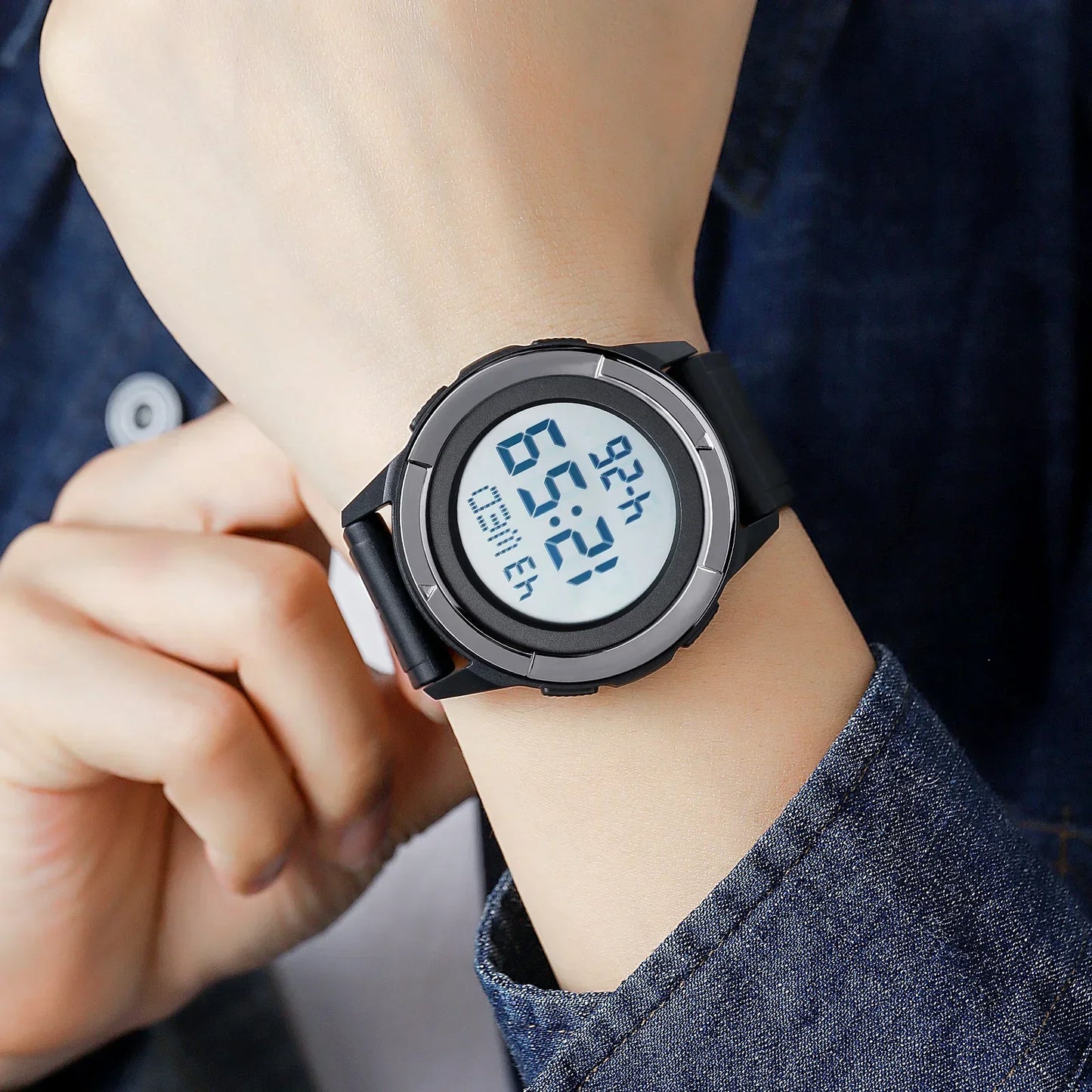 Waterproof Digital Chronograph Watch
