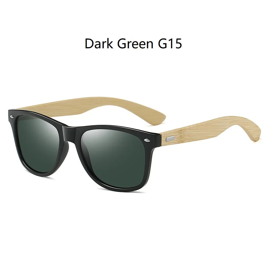 Classic Bamboo Wood Sunglasses