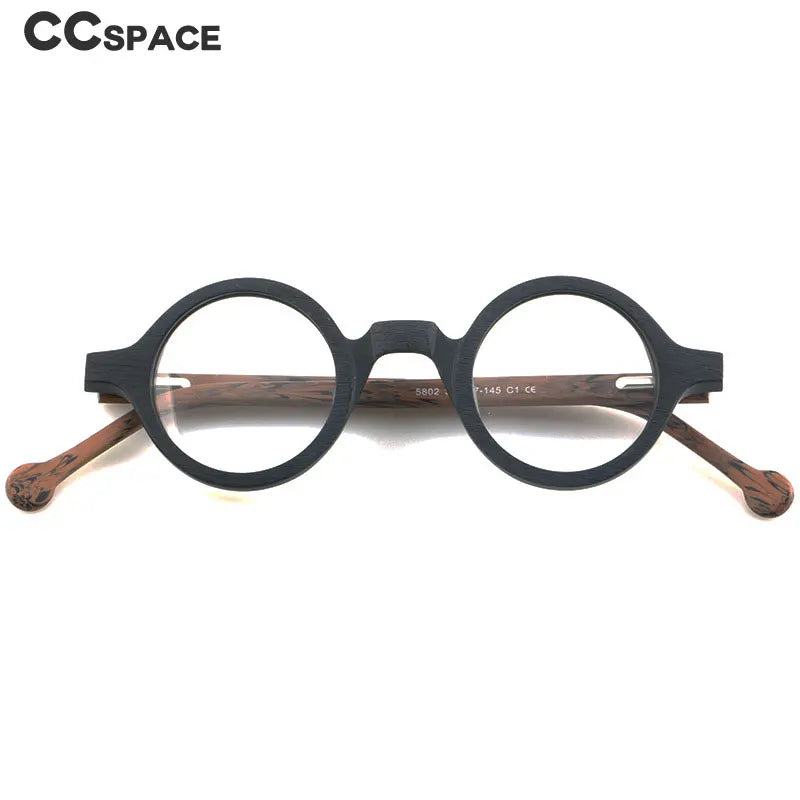 Vintage Round Acetate Optical Glasses