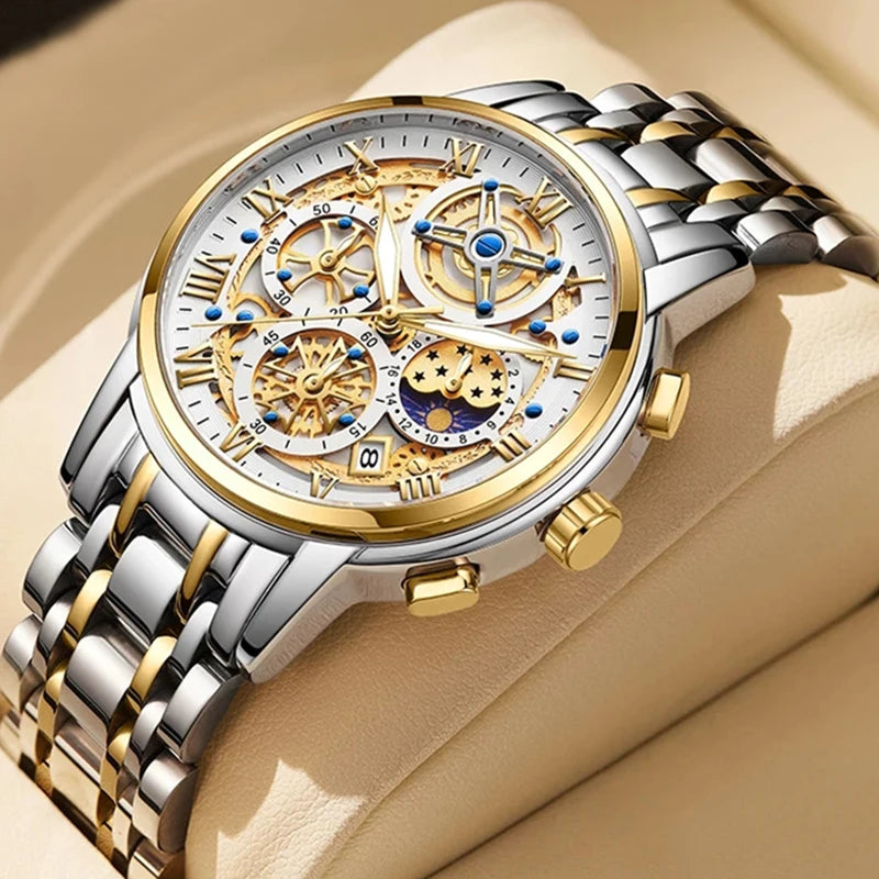 Classy Waterproof Sport Chronograph Watch