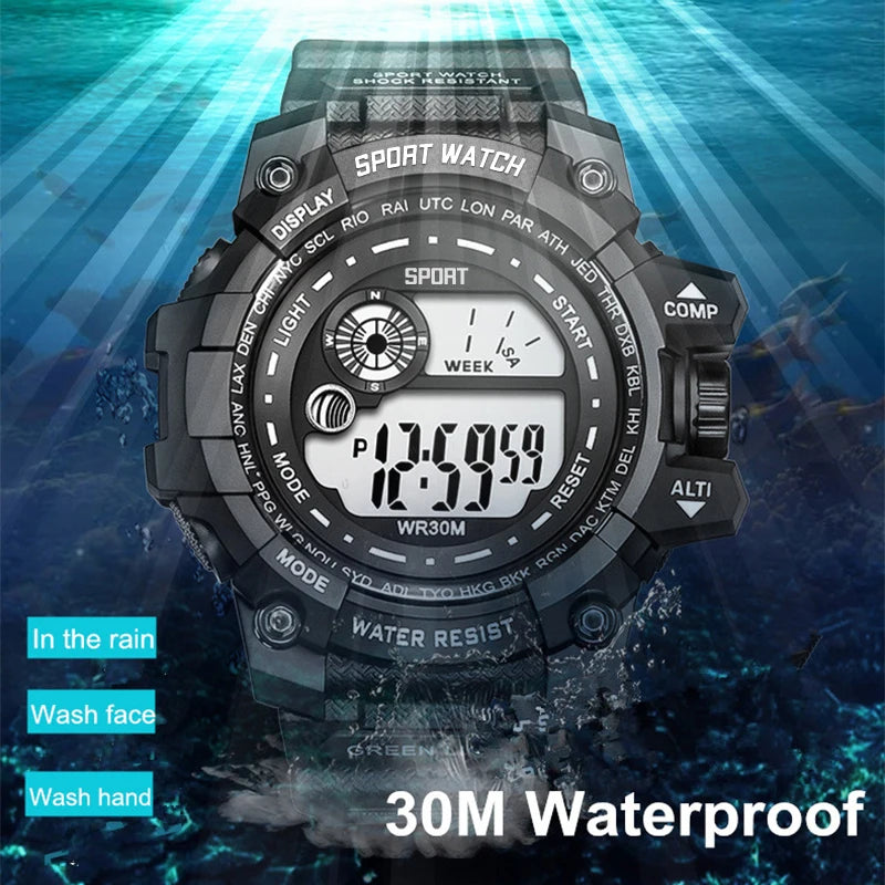 Military LED Watch