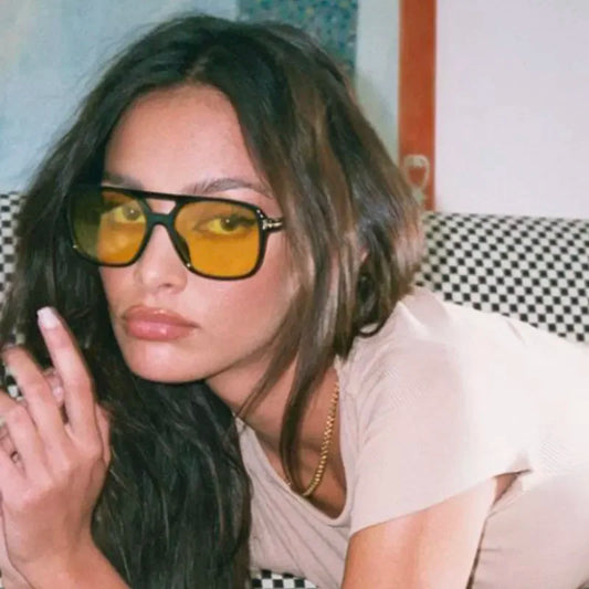 Vintage Square Sunglasses