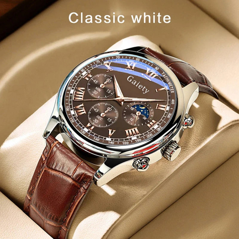 Men's Luxury Quartz Watch Stylish and Waterproof