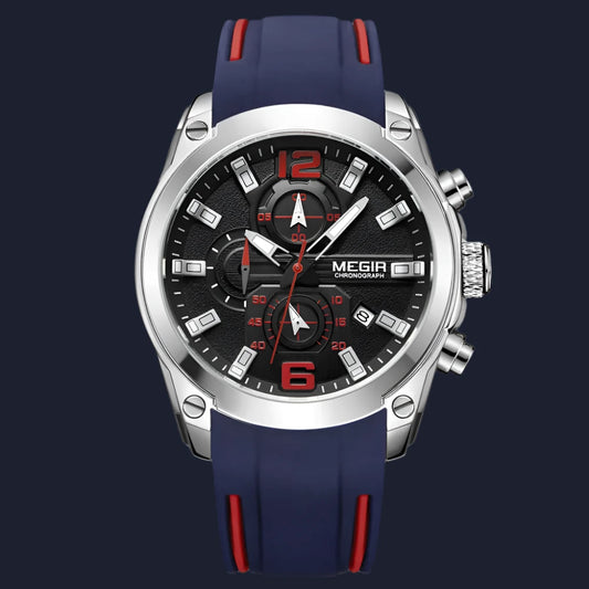 Chronograph Analog Luminous Quartz Watch with Date