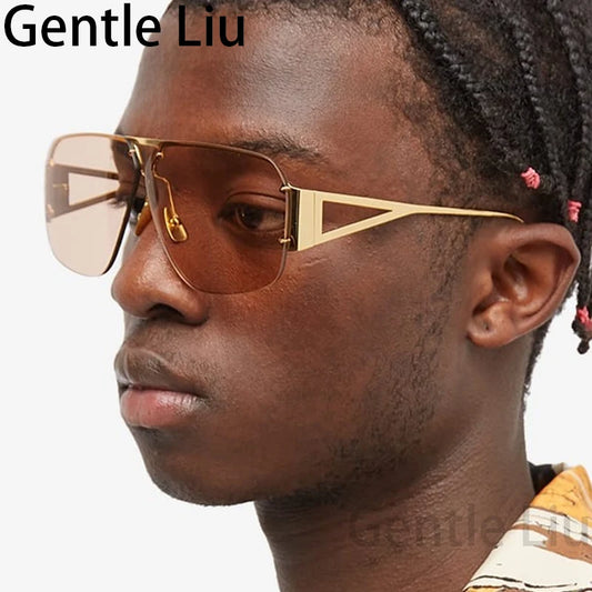 Fashion Oversized Square Sunglasses