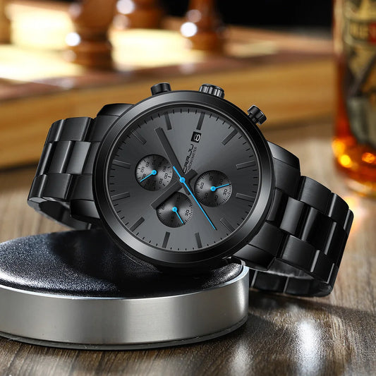 Fashionable Business Style Waterproof Watch